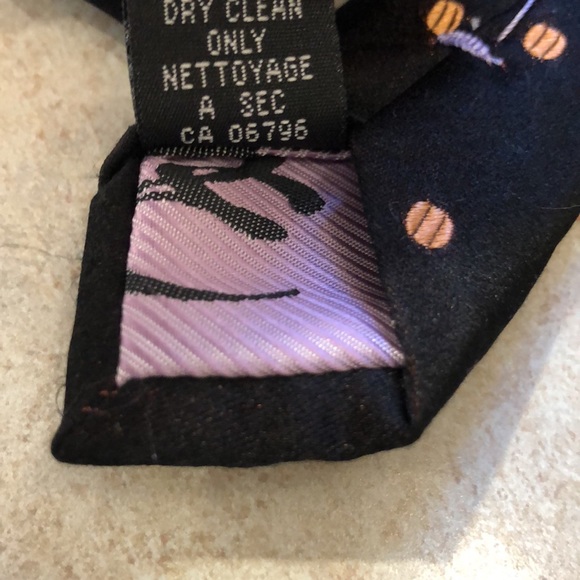 Men’s Pura Seta Velvet Ego Silk Tie - Picture 10 of 12